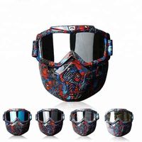 Lunettes de motocross anti-poussière lunettes moto moto mx lunettes pour masque facial