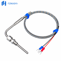 Sonde de température à thermocouple de type K, filetage PT1/8, 0-1000°C, OEM, acier inoxydable 304, blindée, IP67, pour moulage par injection
