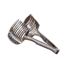 Aluminiumlegering handmatige fruit- en groentesnijders met roestvrijstalen messen, duurzaam keukengereedschap voor thuis en restaurantgebruik