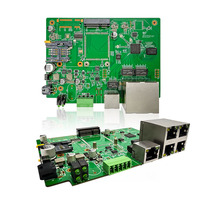 Módulo PCBA de Router Industrial Premium, 5 Puertos Ethernet, Ranura SIM, Placa de Router Integrada para Enlace de Datos Seguro Industrial
