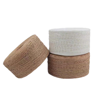 Poignées de cordons en papier torsadés d'usine chinoise pour les cordes d'emballage de sacs en papier à emporter d'épicerie