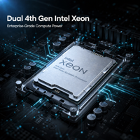 Serveur d'entreprise 2288H V7 2U Intel Xeon Scalable 2 sockets DDR5 5600MT PCIe Gen5 NVMe GPU pour inférence IA