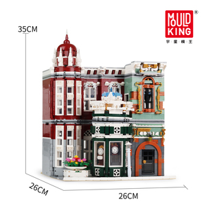 Khuôn Mẫu King Architecture 16005 Cửa Hàng Cổ Mô Hình Khối Xây Dựng Bằng Nhựa Đồ Chơi Cho Trẻ Em Đồ Chơi Xây Dựng - Product Image 6