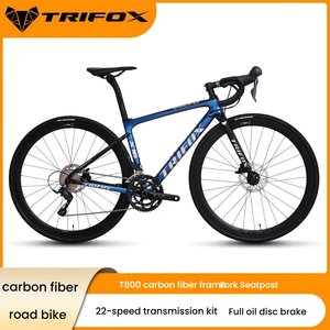 TRIF | Vélo <span class=keywords><strong>de</strong></span> route en fibre <span class=keywords><strong>de</strong></span> carbone OX avec fourche et <span class=keywords><strong>tige</strong></span> <span class=keywords><strong>de</strong></span> <span class=keywords><strong>selle</strong></span> en fibre <span class=keywords><strong>de</strong></span> carbone, coussin <span class=keywords><strong>de</strong></span> <span class=keywords><strong>selle</strong></span> ergonomique pour les longues distances - Product Image 6