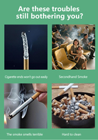 Cendrier en papier portable, écologique, sans fumée, coloré, jetable, personnalisé, vente en gros à prix réduit