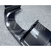 Diffuseur arrière de style Vors pour BMW M3 M4 F80 F82 F83 Kit carrosserie en fibre de carbone
