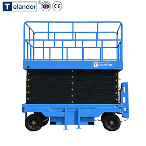 Plataforma Elevadora de Tijera Móvil de 8m y 1000kg para Reparación de Alumbrado Público, Entrega Rápida - Product Image 2