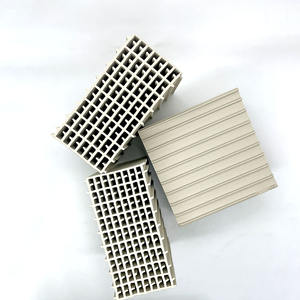 Placa de cerámica multicapa Placa de acumulador de calor de filtro de cerámica combinada para Rto industrial - Product Image 4