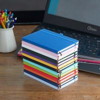 Carnet portable A5 personnalisé à couverture rigide, reliure à spirale, pour étudiants et professionnels, en cuir PU souple et durable, papeterie