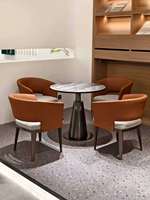 Chaise de salle à manger moderne et confortable en flanelle, hauteur réglable, structure en fer, assise en MDF, pour la maison, le bureau, l'hôtel, les banquets, les restaurants, le salon
