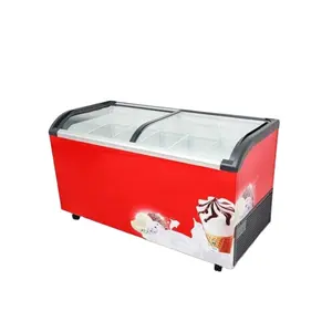 Refrigerator supermarket small display fridges and deep commercial freezer