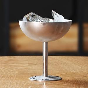 Gobelet personnalisé résistant à la chaleur <span class=keywords><strong>vin</strong></span> <span class=keywords><strong>rouge</strong></span> Martini tasses en verre Twisty haute tige en acier inoxydable Shot Champagne Martini verres pour la fête - Product Image 6