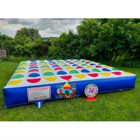 Tapis de jeu gonflable Twister en gros – Jeu d'équilibre interactif pour événements de team building et fêtes d'anniversaire pour enfants