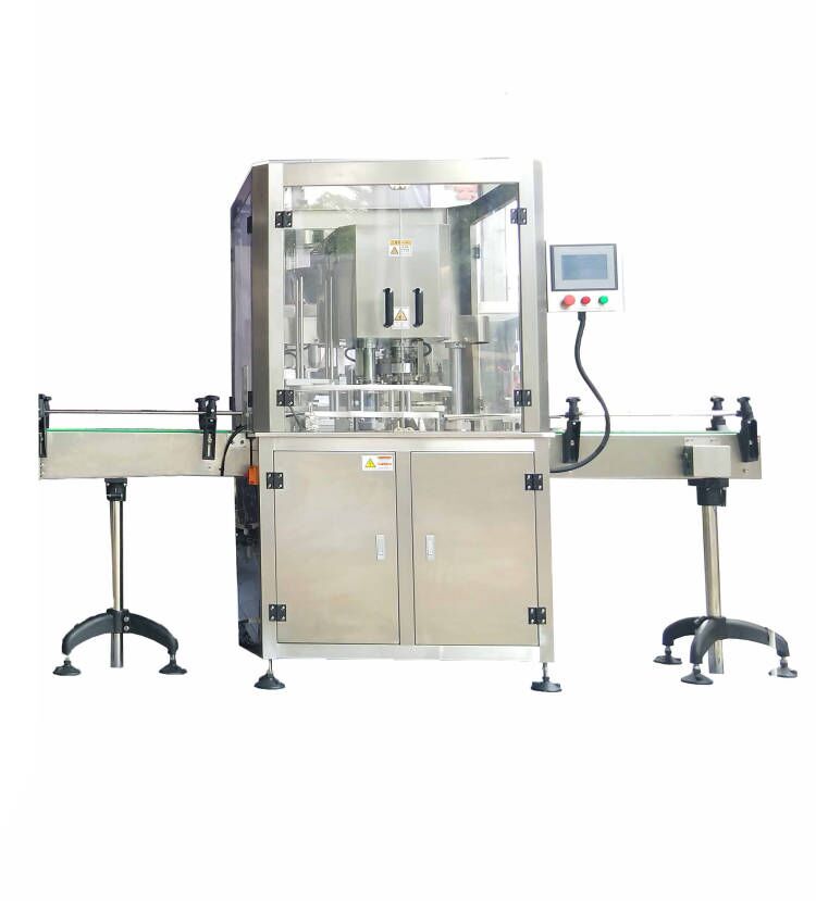 Automatic Can Sealing Machine / 250ml 500ml Tin Can Seamer / Aluminum Lid Cover Can Seaming Canner