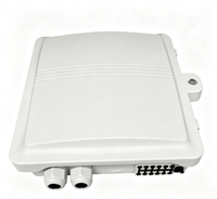 Boîtier de distribution de fibre optique 2 entrées 12 sorties 12 cœurs, équipement FTTH, boîtier terminal de fibre optique NAP/ODP/FDB