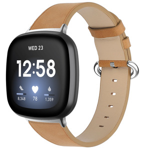 Vòng đuôi Phụ Kiện Vòng đeo tay thay thế dây đeo thông minh cho <span class=keywords><strong>Fitbit</strong></span> <span class=keywords><strong>Versa</strong></span> 3 ý nghĩa chính hãng Da vòng dây đeo đồng hồ - Product Image 2