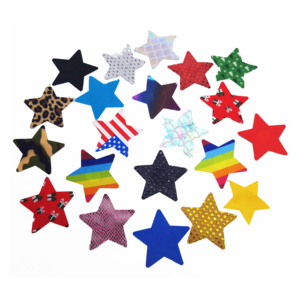 Hot Sale Star <strong>Shape</strong> Leopard Print Breast Patch Fashion Design Breathable Adhesive Disposable <strong>Nipple</strong> Patch Satin Hershe Brand - Product Image 1