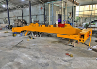Grue portique chargée, dispositifs de déplacement de conteneurs, utilisés pour soulever un conteneur maritime, haute qualité, norme d'exportation du Vietnam