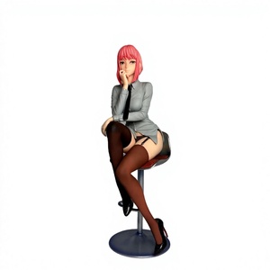 Figura <span class=keywords><strong>de</strong></span> PVC <span class=keywords><strong>de</strong></span> <span class=keywords><strong>Makima</strong></span> Sentada, Anime 2D, Chica Bonita Coleccionable, Adorno <span class=keywords><strong>de</strong></span> Escritorio - Product Image 2