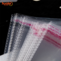 Petit sac biodégradable transparent en cellophane pour violoncelle, joint auto-adhésif, feuilles de plastique OPP, sacs d'emballage