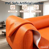 Tissu PVC anti-moisissure, résistant à l'eau et à l'usure, fourni par le fabricant d'origine, pour canapé, chaise et sellerie automobile