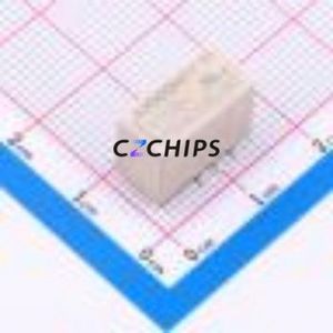 V23079D1005B301 Signal Relay SMD,7.2x14.5mm Relay 24V 2 Changeover: 2C (DPDT-Changeover)::: 250V-AC/220V-DC AgNi+Gold Plated - Product Image 1