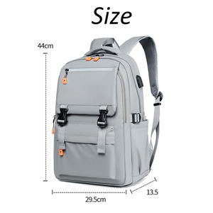 Sacs à dos d'école en gros personnalisés, sac à dos en nylon décontracté, sac à dos pour adolescents, étudiants universitaires, sacs d'école, mochilas, sac à dos unisexe - Product Image 3