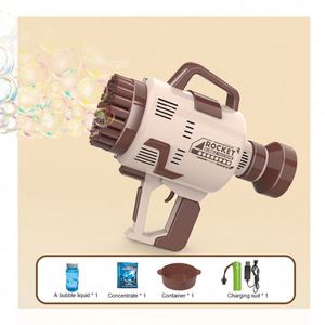 Pistola de Burbujas Eléctrica al por Mayor para Niños, Máquina de Jabón, Mini Pistola de Burbujas Potente con Luz y Baterías, Último Modelo - Product Image 5
