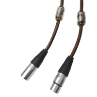 Câble d'extension audio XLR 3P de 0,3 m (1 pi) OEM avec gaine en PVC, adaptateur répartiteur en Y mâle-femelle