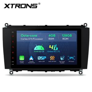 XTRONS Autoradio Android 8 pouces Octa Core 4+128 Go DSP Global 4G Écran IPS HD 1280x720 pour Mercedes-Benz Classe CLK A209/C209 - Product Image 3