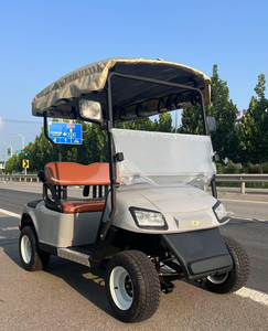 Fábrica vende carros de recepción escénicos 3500W 2 asientos 10 pulgadas ruedas de aluminio Golf carro eléctrico Golf carros turísticos - Product Image 1