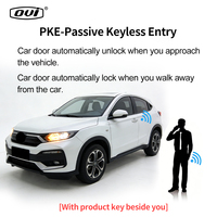 Système d'alarme de voiture sans clé Plug and Play avec démarrage par bouton-poussoir, système de démarrage intelligent pour Honda Civic Accord City
