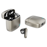 Casque Bluetooth en métal, son stéréo, écouteurs TWS, écouteurs Hifi, contrôle tactile, écouteurs de sport, écouteurs sans fil à faible latence