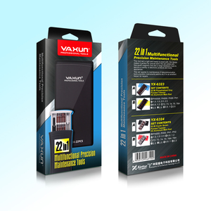 YAXUN-Kit de herramientas de reparación de teléfonos móviles, Juego de puntas de destornillador de precisión 22 en 1 <span class=keywords><strong>para</strong></span> <span class=keywords><strong>iPhone</strong></span> <span class=keywords><strong>X</strong></span>/8G/7G/Samsung/Huawei/LG - Product Image 3