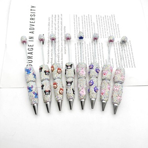 Bolígrafo de Dibujos Animados con Diamantes para DIY, Lindo Bolígrafo de Presión de Uso Universal, Navidad, Halloween, Kuromi, Bob Esponja, Gato KT - Product Image 4