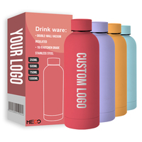 Vasos Térmicos y Botellas de Agua de Acero Inoxidable al por Mayor, Personalizados, Libres de BPA, con Doble Pared, Aislamiento al Vacío, Boca Pequeña y Tapa