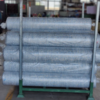 Toile d'ombrage durable en aluminium réfléchissant, filet pare-soleil interne pour serre à 35%-99% d'opacité pour la protection des cultures