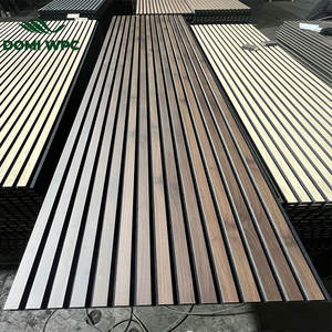 Panneaux acoustiques modernes en MDF, panneaux muraux acoustiques pour espaces intérieurs, insonorisation, réduction du bruit, imperméables - Product Image 1