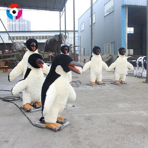 Hoge Simulatie levensgrote polar penguins standbeelden - Product Image 3