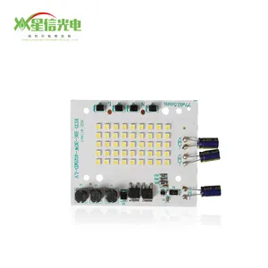 XGD ad alte prestazioni facile installazione scheda PCB in alluminio 50W 100W DC LED proiettore modulo DOB