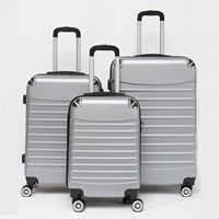 Ensemble de bagages et sacs de voyage américains, valise à roulettes pour hommes en or Rose, bagage indien, couleur personnalisée