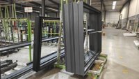 Fenêtre de toit coulissante en aluminium, étanche, double vitrage en verre trempé, motorisée électriquement, sur mesure pour véranda, patio, terrasse