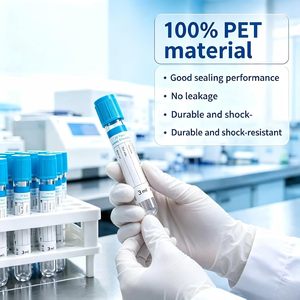 Tubos de Vidrio para Pruebas de Sangre al Vacío para Mascotas, Certificados por ISO/CE, Fabricados en China - Product Image 3