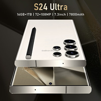 Nuevo Teléfono Inteligente Gaxly S25 Ultra 2025, Versión Global Desbloqueada, LTE, 16GB + 1TB, Octa-core, Pantalla OLED HD de 108MP y 120Hz, Android