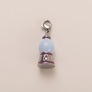 Colgante de tenedor de acero inoxidable pulido plateado de moda, dijes DIY, hipoalergénico, chapado en oro PVD, accesorios de joyería de moda diaria - Product Image 2