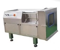 Machine à découper la viande fraîche réglable - Découpeuse de viande de poulet et de bœuf 380V pour restaurants et commerces alimentaires