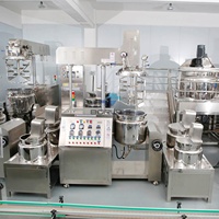 Machine de fabrication de beurre corporel, équipement de production d'émulsifiant cosmétique, crème, mayonnaise, homogénéisateur sous vide, mélangeur émulsifiant