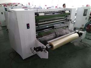 LY-210 wasser basierter Kleber opp Bands ch neider/Kunststoff folien rolle Schneide maschine/Gummiband herstellungs maschine - Product Image 5