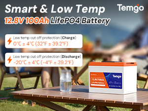 Baterai Lithium 12V 100ah 12.8v Lifepo4 dengan Bluetooth untuk Kendaraan Sistem AC Baterai RV - Product Image 6