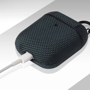 Nouvelle tendance, étui de luxe en nylon pour Apple <span class=keywords><strong>Air</strong></span> Pods 1 <span class=keywords><strong>2</strong></span>, étui pour Airpods Pro, coque pour écouteurs - Product Image 4